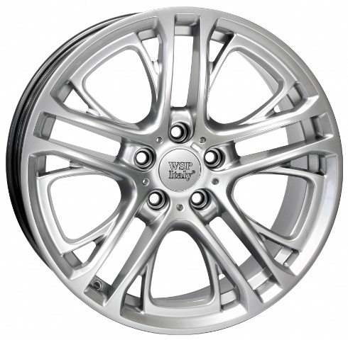 R19 x 9 5x120 ET41 CB72.6 WSP Italy STIGE6BM77 WSP Italy HYPER SILVER