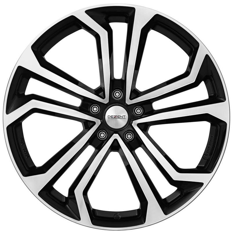 R19 x 7.5 5x114.3 ET50 CB67.1 Dezent TA (Max Load 740 kg) Black polished