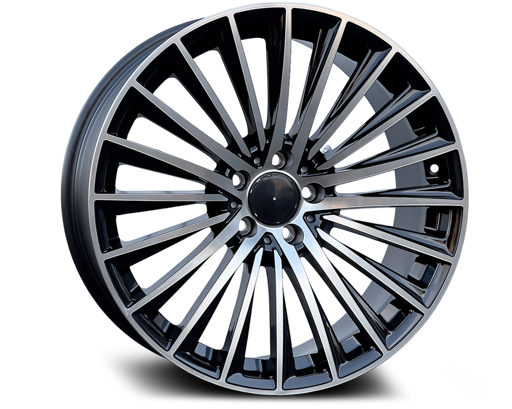 R20 x 9.5 5x112 ET40 CB66.6 Elite Wheels X98 DY980-2 (Max Load: 900 Kg) Conic Black Diamond