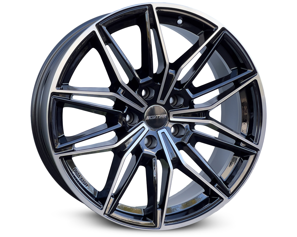 R19 x 9 5x120 ET40 CB72.6 GMP SPECTER Max Load: 750 kg Made in Italy BLACK POLISHED