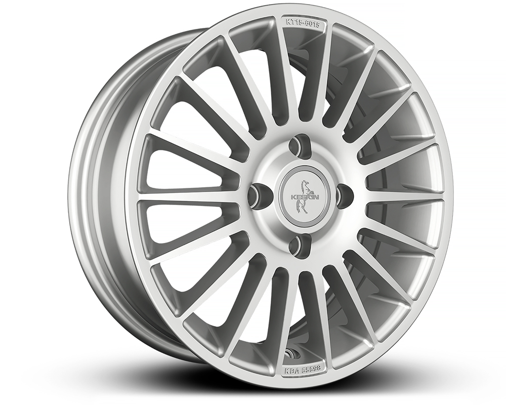 R16 x 7 4x100 ET35 CB63.4 Keskin TUNING KESKIN KT15 (Max Load: 640kg) Germany TÜV certified Silver