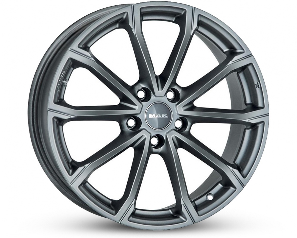 R16 x 6.5 5x112 ET43 CB57.1 MAK DAVINCI Matt Titanium (LIGHT TITAN)