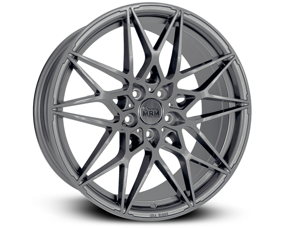 R18 x 8 5x112 ET45 CB72.6 MAM B2 (Max Load: 690kg) Germany TÜV certified PALLADIUM PAINTED