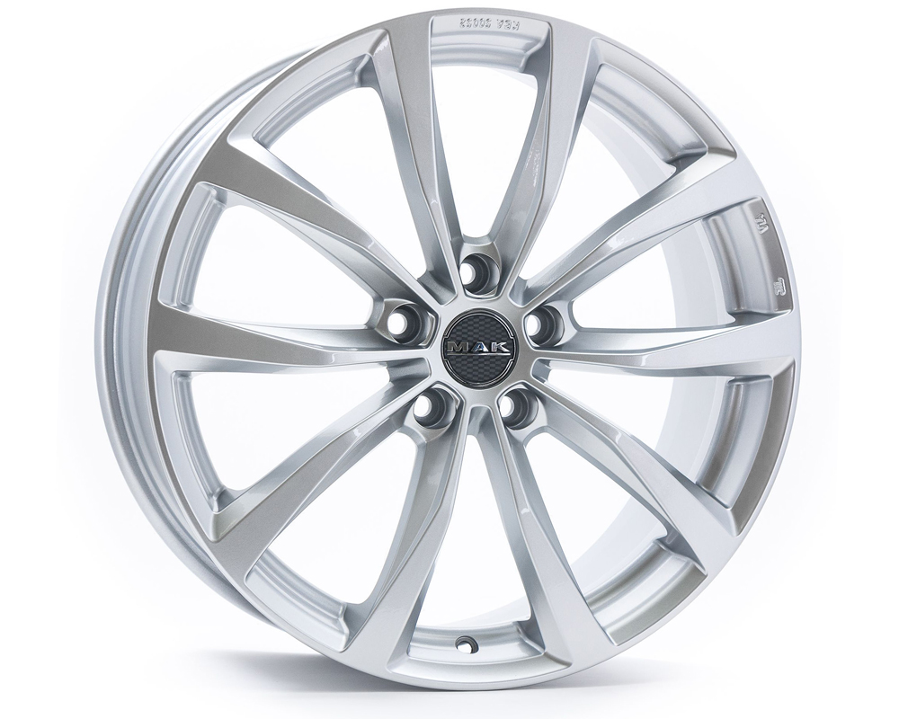 R20 x 6.5 5x114.3 ET33 CB66.1 MAK Wolf Silver