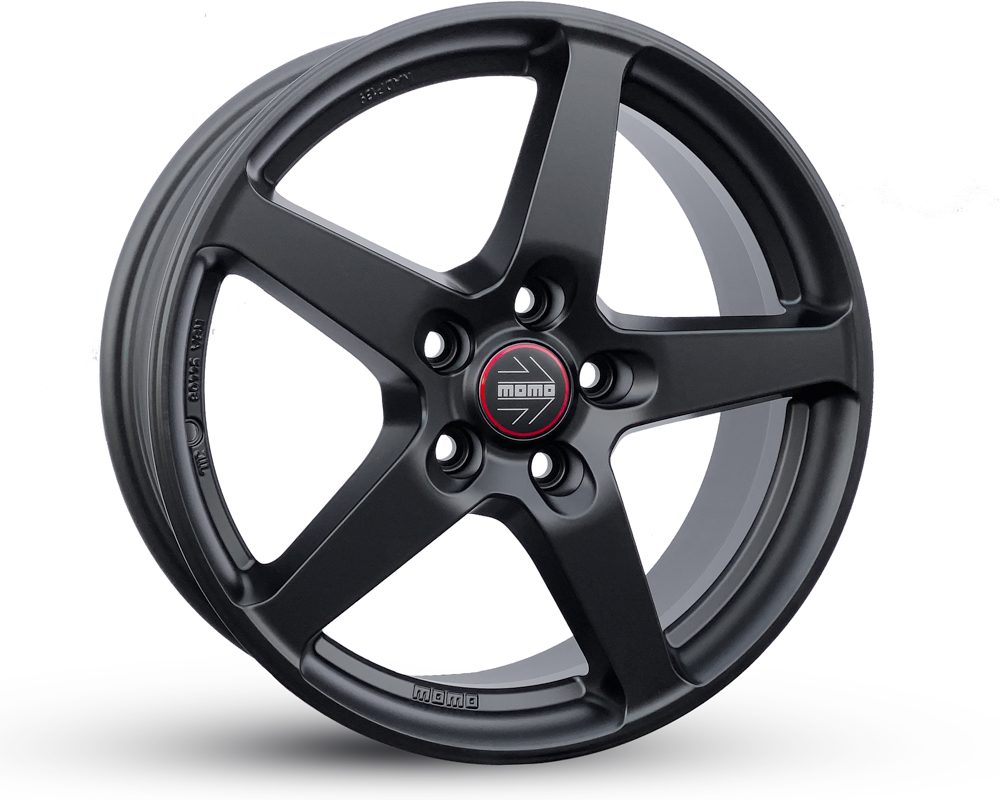 R16 x 7 5x100 ET40 CB72.3 MOMO Five (Max Load: 615 kg) Matt Black