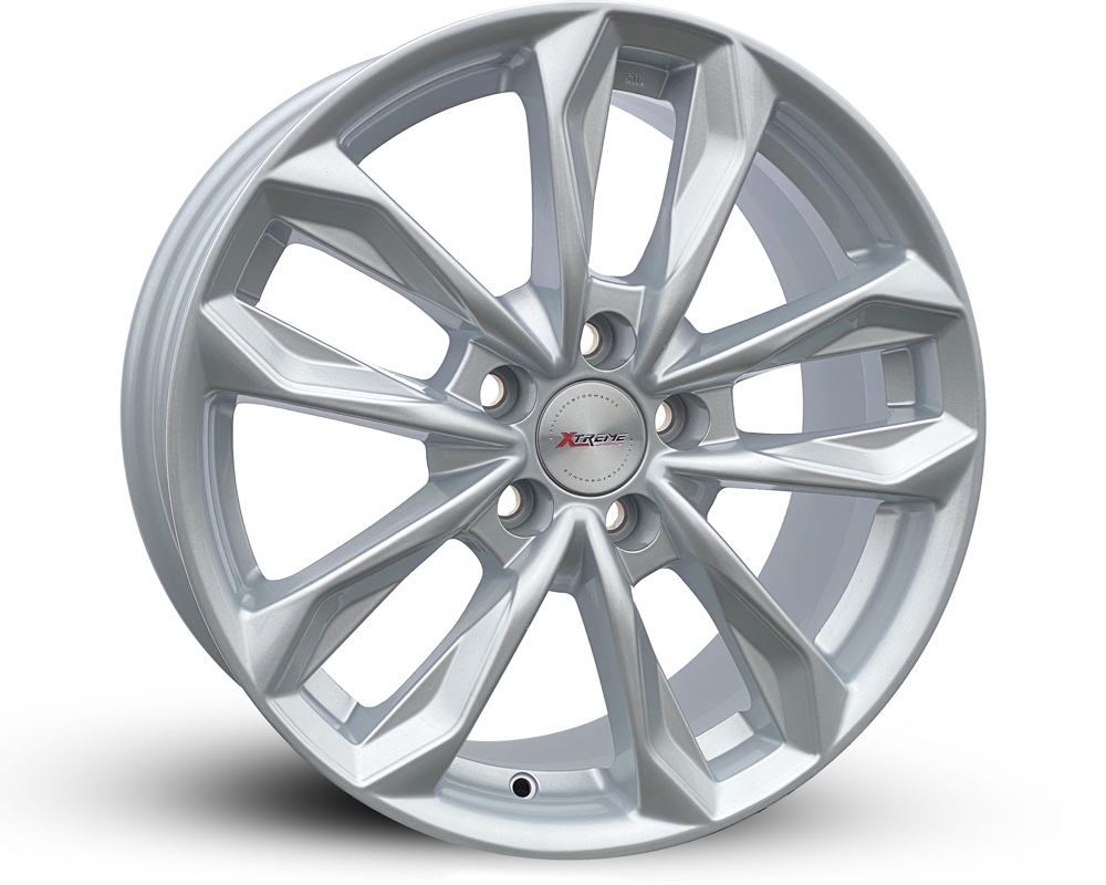 R20 x 9 5x120 ET35 CB64.1 Xtreme SX5 (Max load 1026 kg) Silver