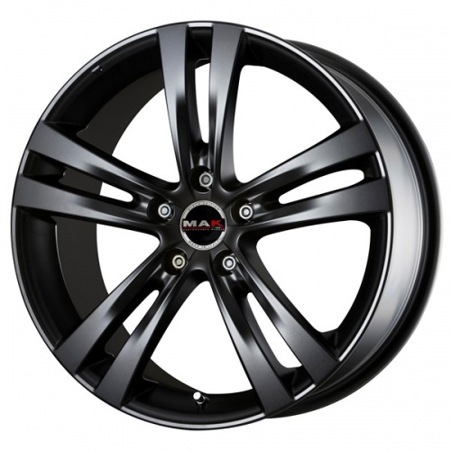 R15 x 6.5 4x108 ET15 CB65.1 MAK Zenith (Max Load 705 kg) Made in Italy Matt Black
