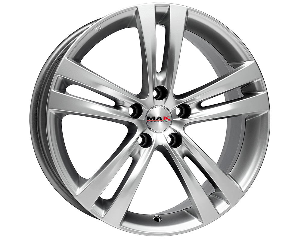 R15 x 6.5 5x112 ET42 CB76 MAK Zenith Hyper Silver