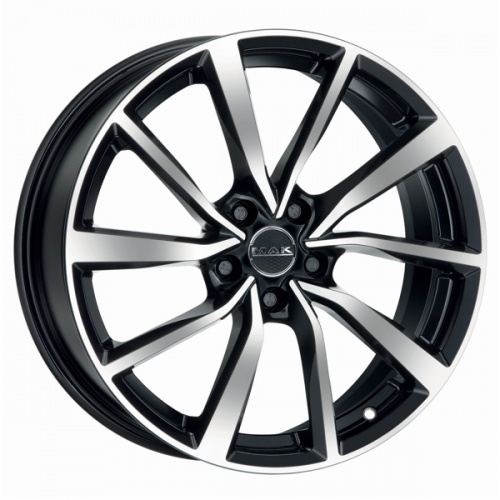 R18 x 8 5x105 ET38 CB56.6 MAK Panorama Black Mirror