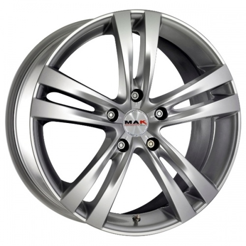 R15 x 6.5 4x108 ET25 CB65.1 MAK Zenith (Max Load 705 kg) Made in Italy Hyper Silver